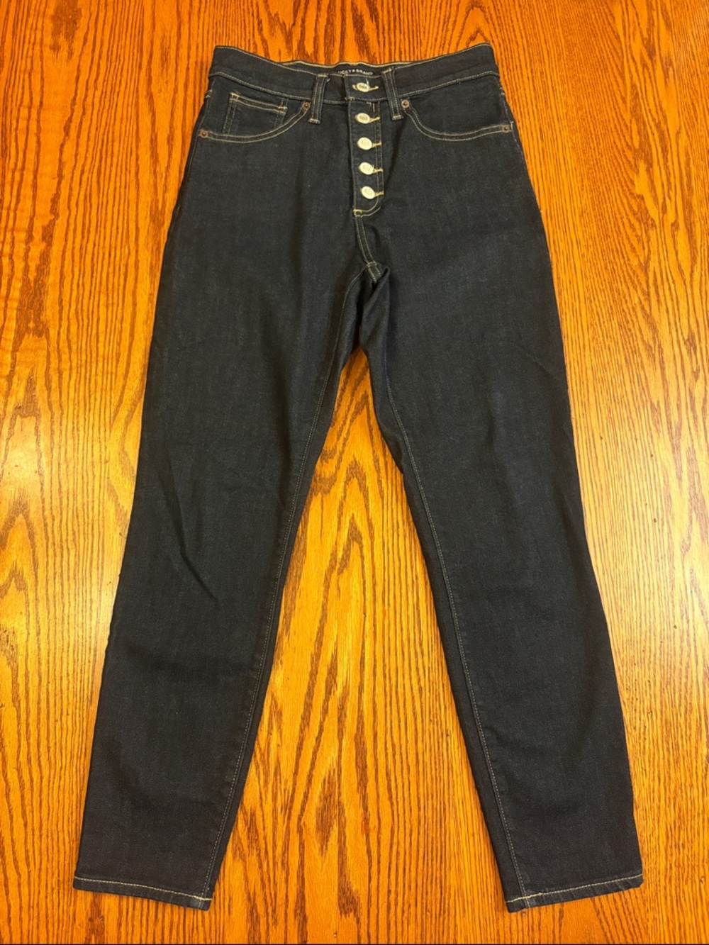 Lucky Brand Bridgette High Rise Skinny Dark Wash Jeans Size 8 / 29 Ankle